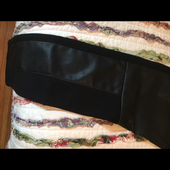 Ellison Black Leather Pants - Picture 5 of 6